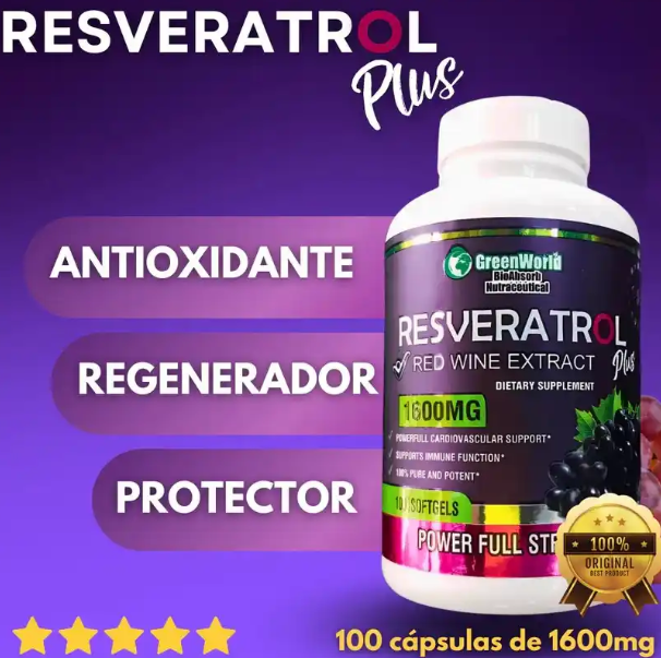 Resveratrol Plus - IMPORTADO