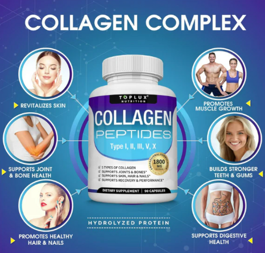 COLLAGEN PEPTIDES COMPLEX 90 CAPSULAS