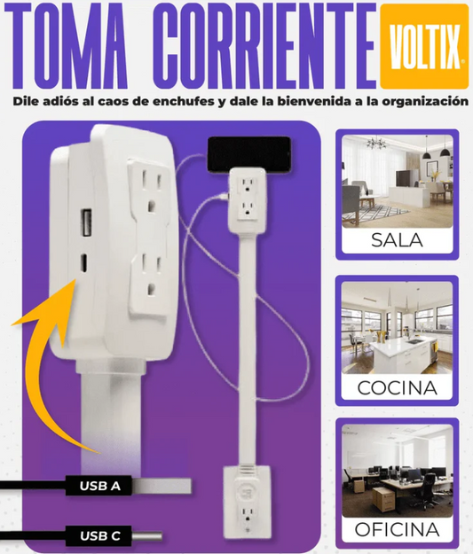 Extensor de toma Voltix®