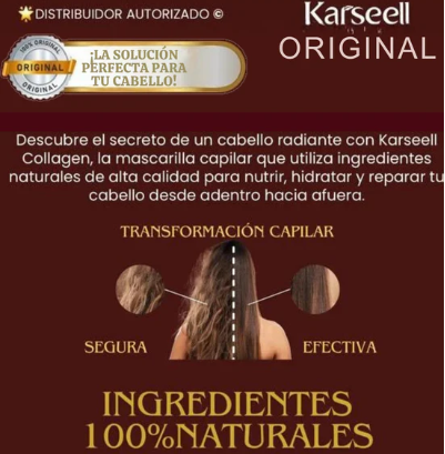 Super Pack Karseell® - Tratamiento Capilar Profundo 3 en 1